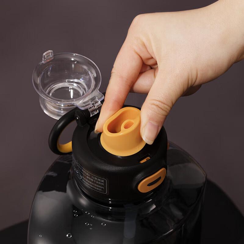 Camellia Large Capacity Sports Water Bottle