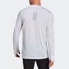 Adidas Logo Print Crew Neck Long Sleeve T-Shirt Men Tops White HR6599