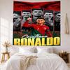 Cristiano Ronaldo Wall Decor Tapestry Art For Pet Memorial Birthdaywedding Party Backdrop Family Gift