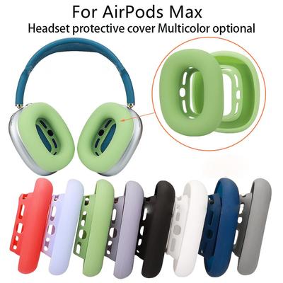 Soft Ear Pads Silicone Headphone Protective Cover for AirPods Max Headphones Accessories
