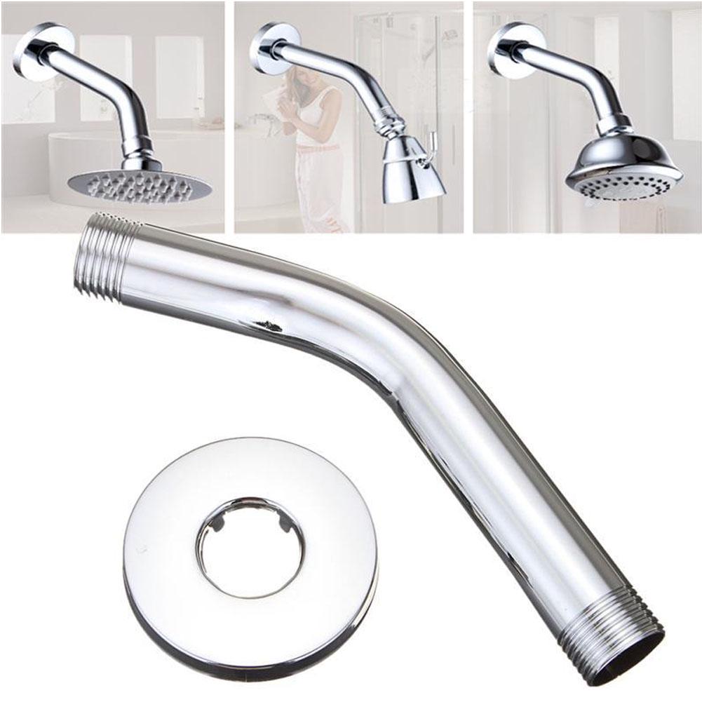 Buy Bathroom Stainless Steel Wall Mounted Bend Shower Head Arm at