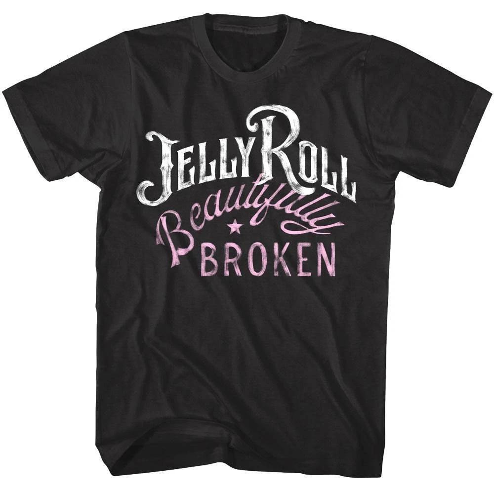 Jelly Roll Beautifully Broken Brush Strokes Men s T Shirt L