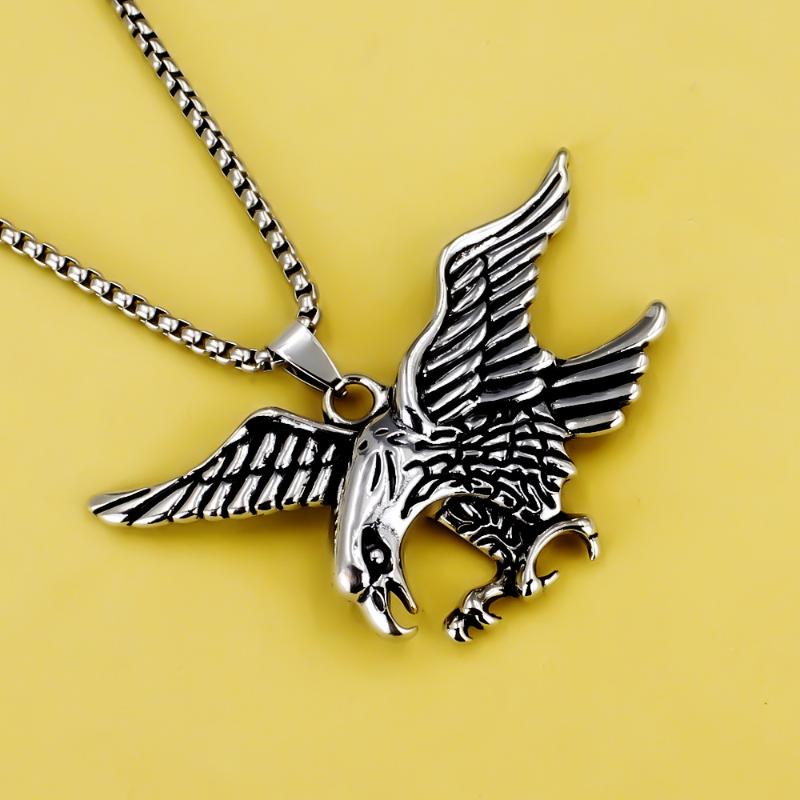 Retro Norse Mythology Double Raven Tree Of Life Pendant Necklace For Men Personality Charm Hip Hop Cool Casual Jewelry Gift