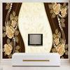 European Luxury Mural Jewelry Flower Wallpaper For Living Room Sofa Decoration Background Wall Mural Fresco