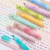 4pcs Sparklin Color Highlighter Pens Set Bling Shining Glitter Magic Art Marker Liner for Drawing Painting School