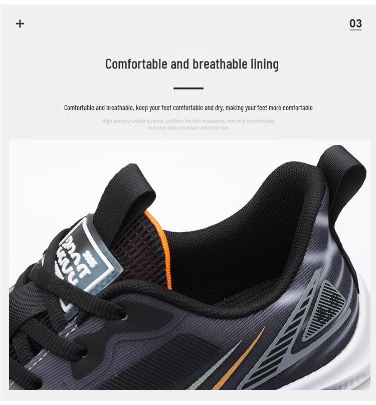 Ανδρικά 2025 Φθινοπωρινά Ελαφριά Διχτυωτά Αντιολισθητικά Αθλητικά Παπούτσια Τρεξίματος
