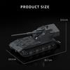 2036PWW2 Military Waffentrager auf E 100 Heavy Tank Building Blocks Tier X German Tank Destroyer with Soldiers Bricks Toys Gifts