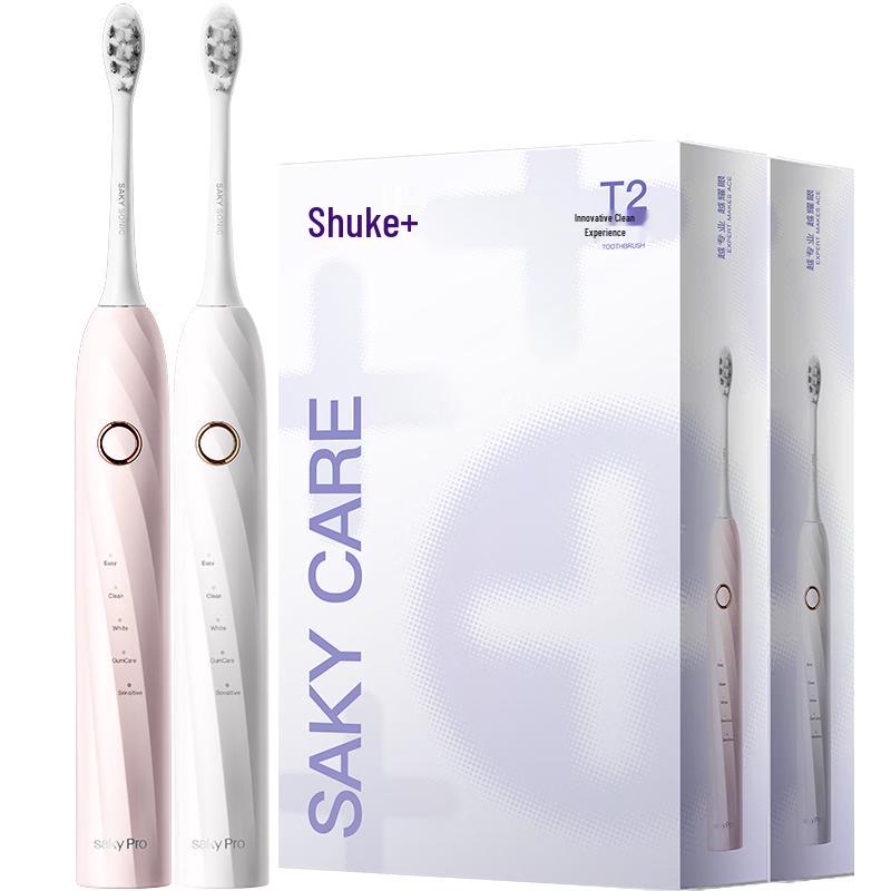 Saky T2 Series Smart Sonic Electric Toothbrush CN plug (adapter included)