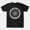 Helm Of Awe Aegishjalmur Viking Protection Sign T Shirt Vintage Unisex Homme Designer Clothes Streetwear Casual