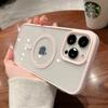 Luxury Acrylic Magnetic Clear Phone Case For iPhone 15 14 13 12 11 Pro Max 15 Plus For Magsafe Wireless Charge Hard PC Cover