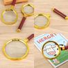 Miflame Wood Grain Handheld Magnifying Glass
