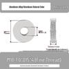 Aluminum Alloy Hand-Tightened Knurled Nut Adjustment Lock Gauge M3-M8
