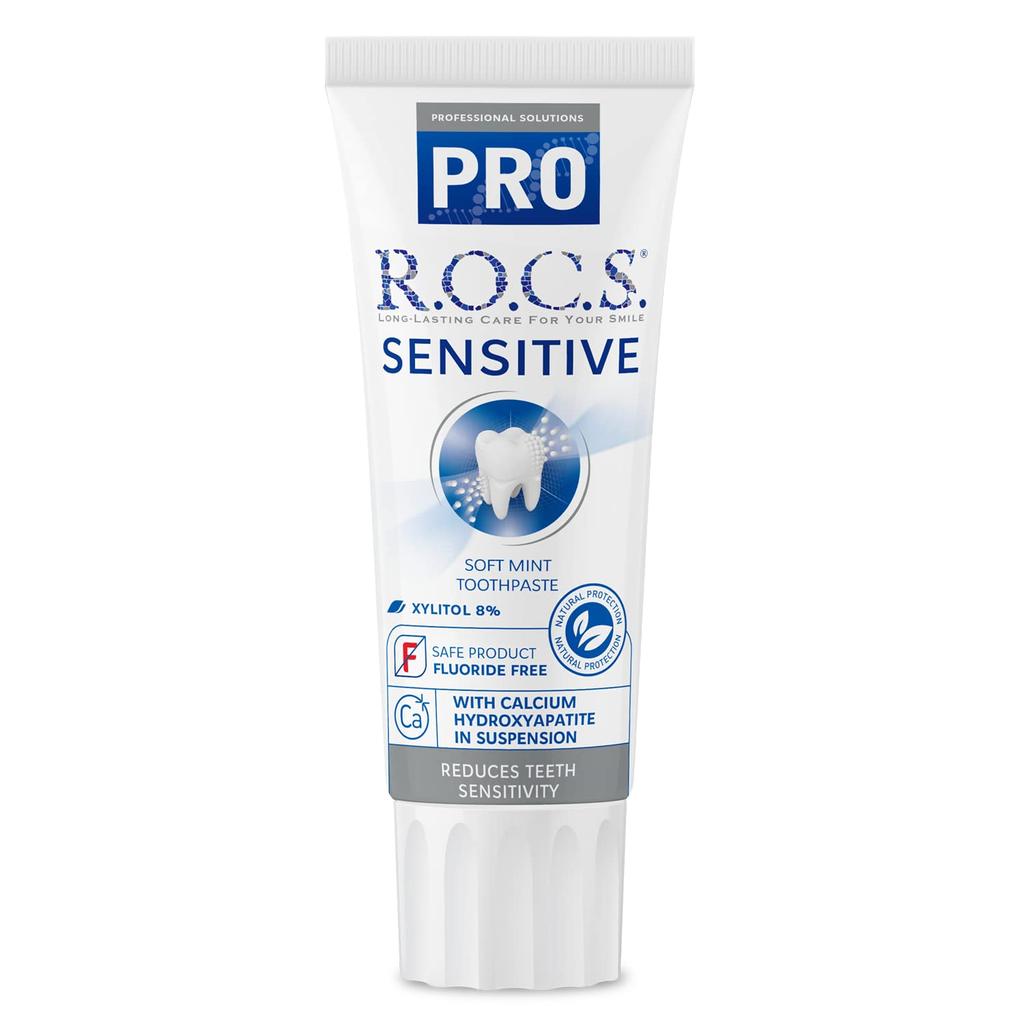 Rocks PRO Sensitive Whitening Whitening Toothpaste 94g R.O.C.S. [Hypersensitivity]