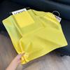 New silk scarf women's fashion versatile high-end small square scarf Korean version neck protection scarf spring and autumn retro scarf binding bag