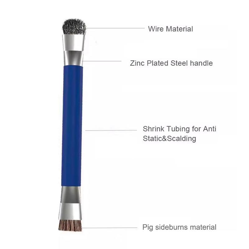 Anti-Static Pcb Cleaning Brush – Double Head Safe Brush For Phone & Motherboard Repair Tool Kit