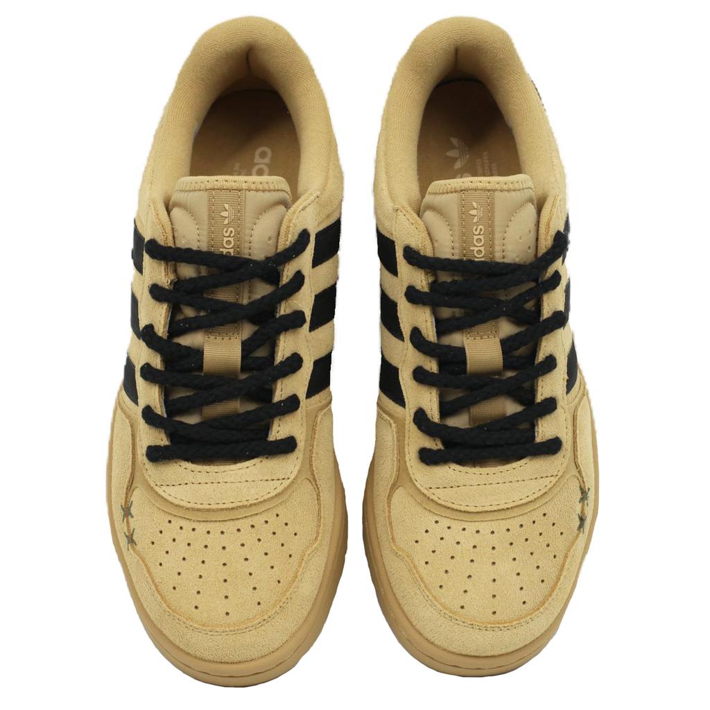 Adidas Originals Courtic Cushioning, Wear Resistant Low top Skateboard Shoes Unisex Wheat ID6070(Team205-)