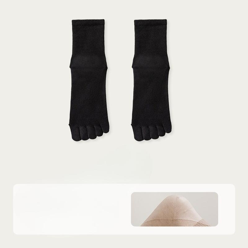 Men's Autumn and Winter Cotton Heel Gel Moisturizing Anti Cracking Antibacterial Socks