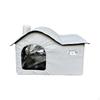 Stray Cats Shelter Cat Bed Pet Supplies Feral House Outdoor for Park Hedgehog Barn