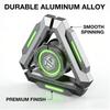 Luminous Metal Fidget Spinner - Gyro Hand Spinner for Adults, Stress Relief, Silent EDC Toy, ADHD Anxiety Relief, Cool Gift