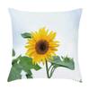 Luxury Home Decor Pillow Cover Living Room Sofa Cushion Cover Oil Painting Sunflower Photo Pattern Cushion Cover