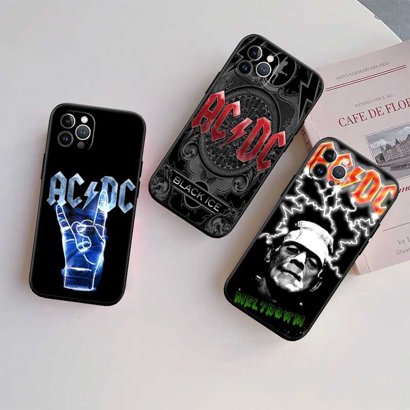 RE1 A-acdc New High-End Shell Phone Case for iPhone SE X XS XR 16E 17 11 Pro Max 8 7 6 6s Plus Air