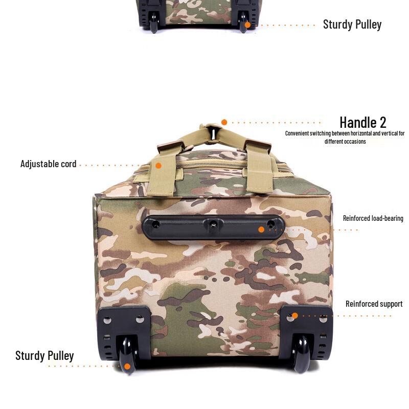 Tactical Wheeled Travel Duffel Bag