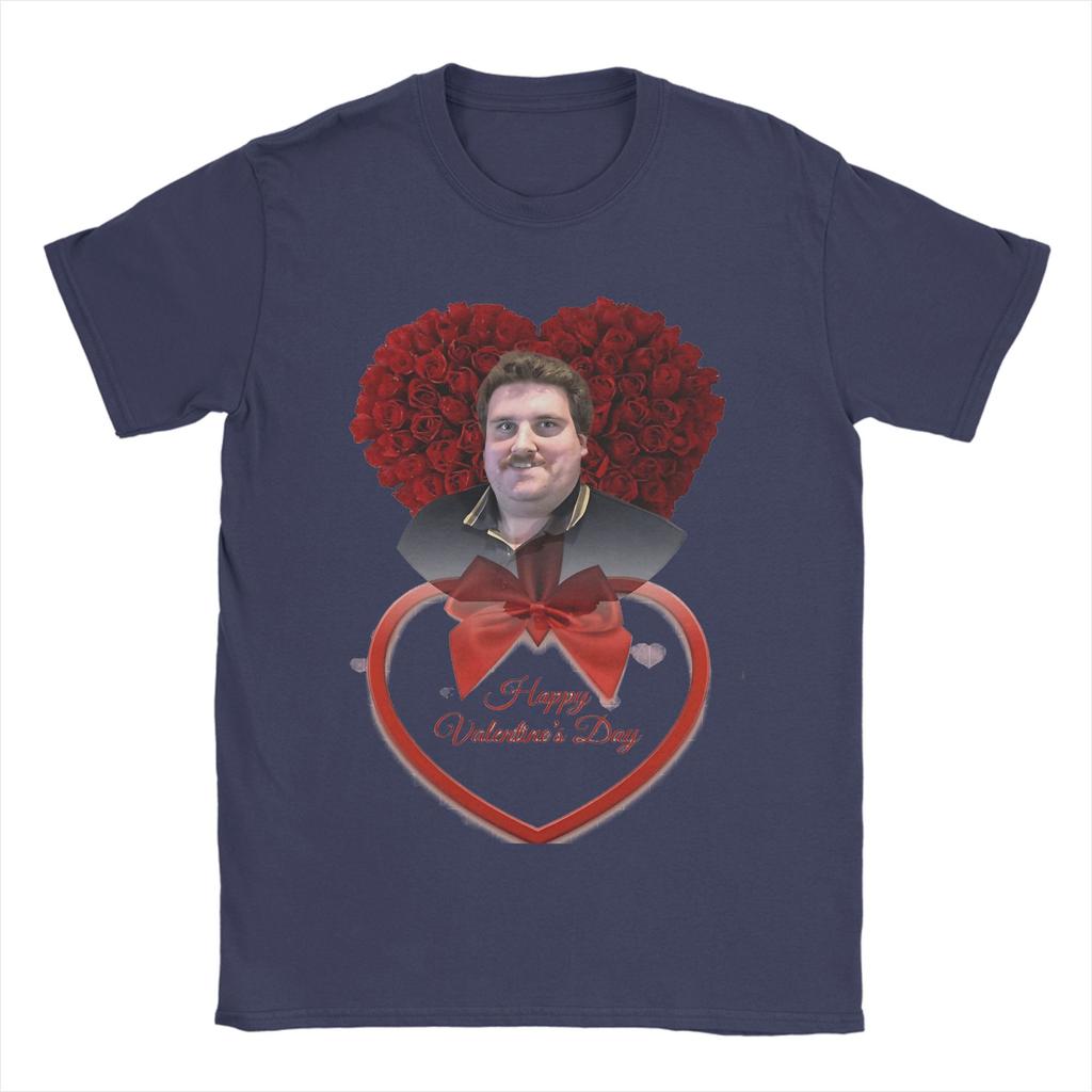 Drachenlord Rainer Winkler TShirts for Unisex Happy Valentines Day Funny Cotton Tees Round Neck Short Sleeve T Shirts Gift Idea