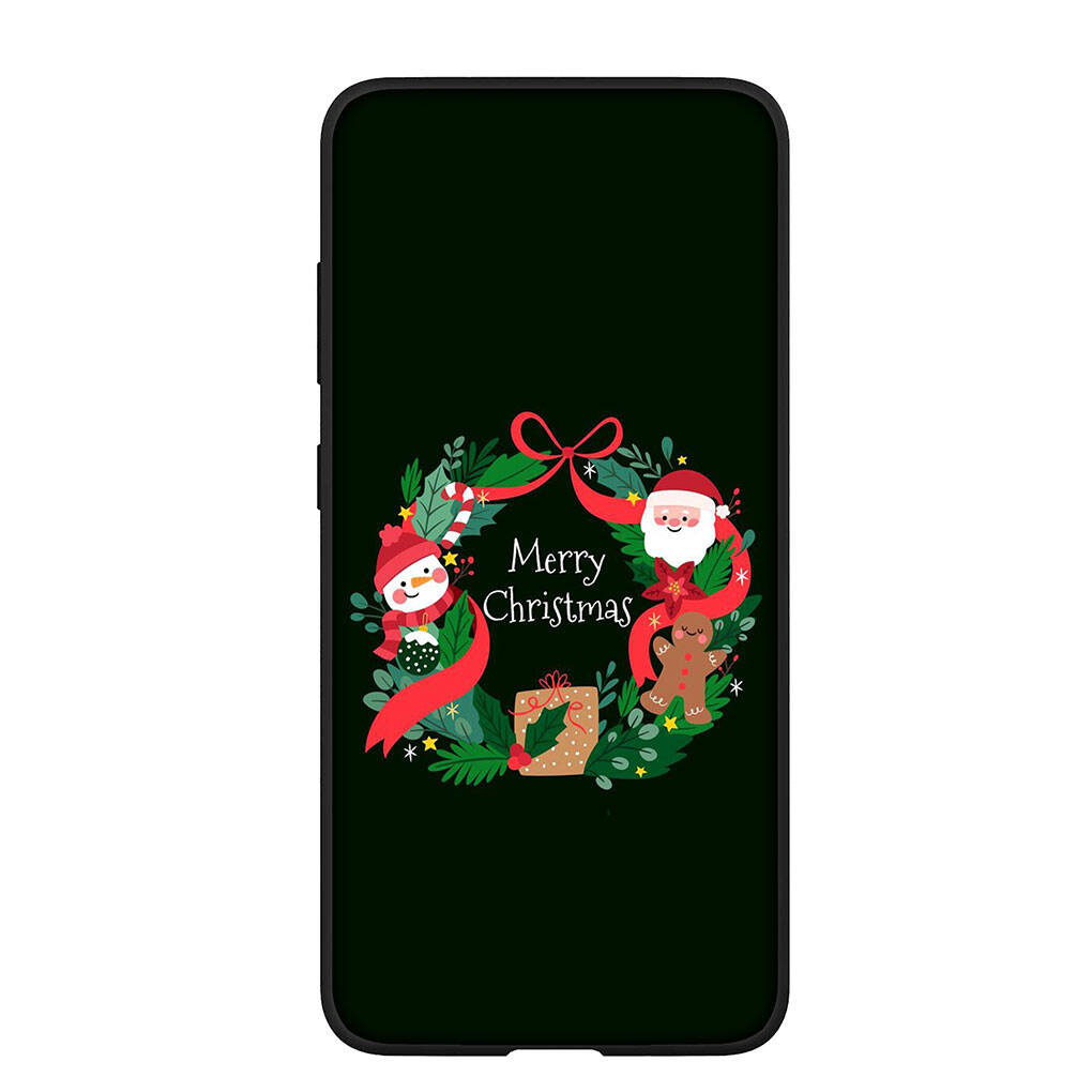 Phone Case for iPhone 17 16 15 Plus Huawei P30 P20 Lite Y9 Redmi Note 14 12 11 13 Pro Max OPPO A60 A80 A40 A18 Tree Snowman Merry Christmas Deer Cover