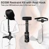 SacKnove China Bdsm Anal Hook Backhand Handcuffs Sex Toys Moth Gag Gear Set SM Bondage Kit for Woman Couples
