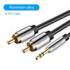 Vention RCA Cable 3.5mm to 2RCA Splitter Jack Audio Cable for Smartphone Amplifier Home Theater 3.5 AUX RCA TV Box AdaptadorGood product