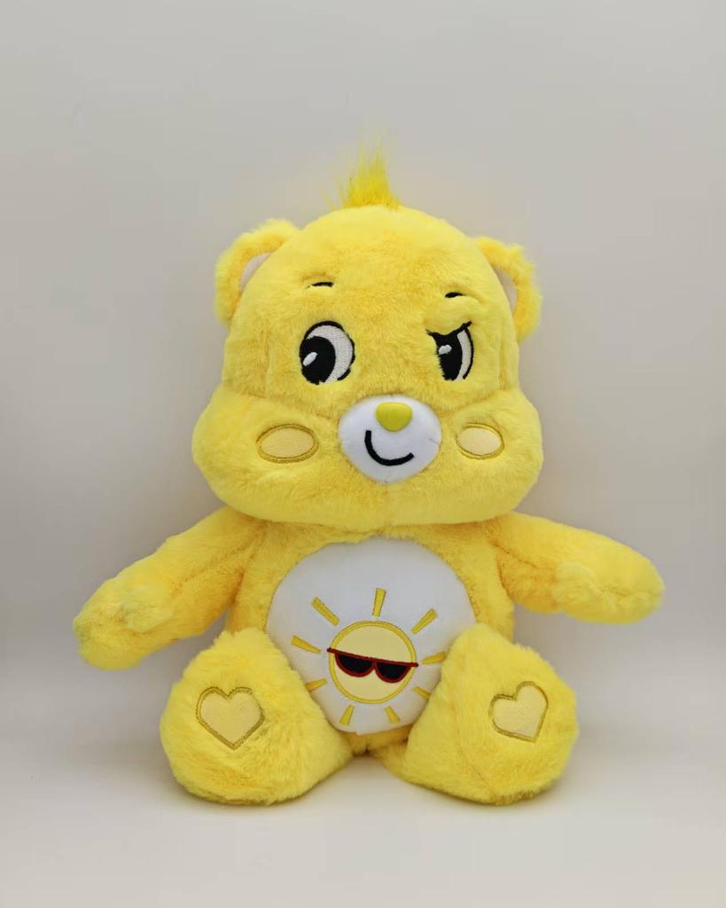 Creative Rainbow & Angry Bear Plush Toy - Cartoon Doll, Perfect Children's Birthday Gift