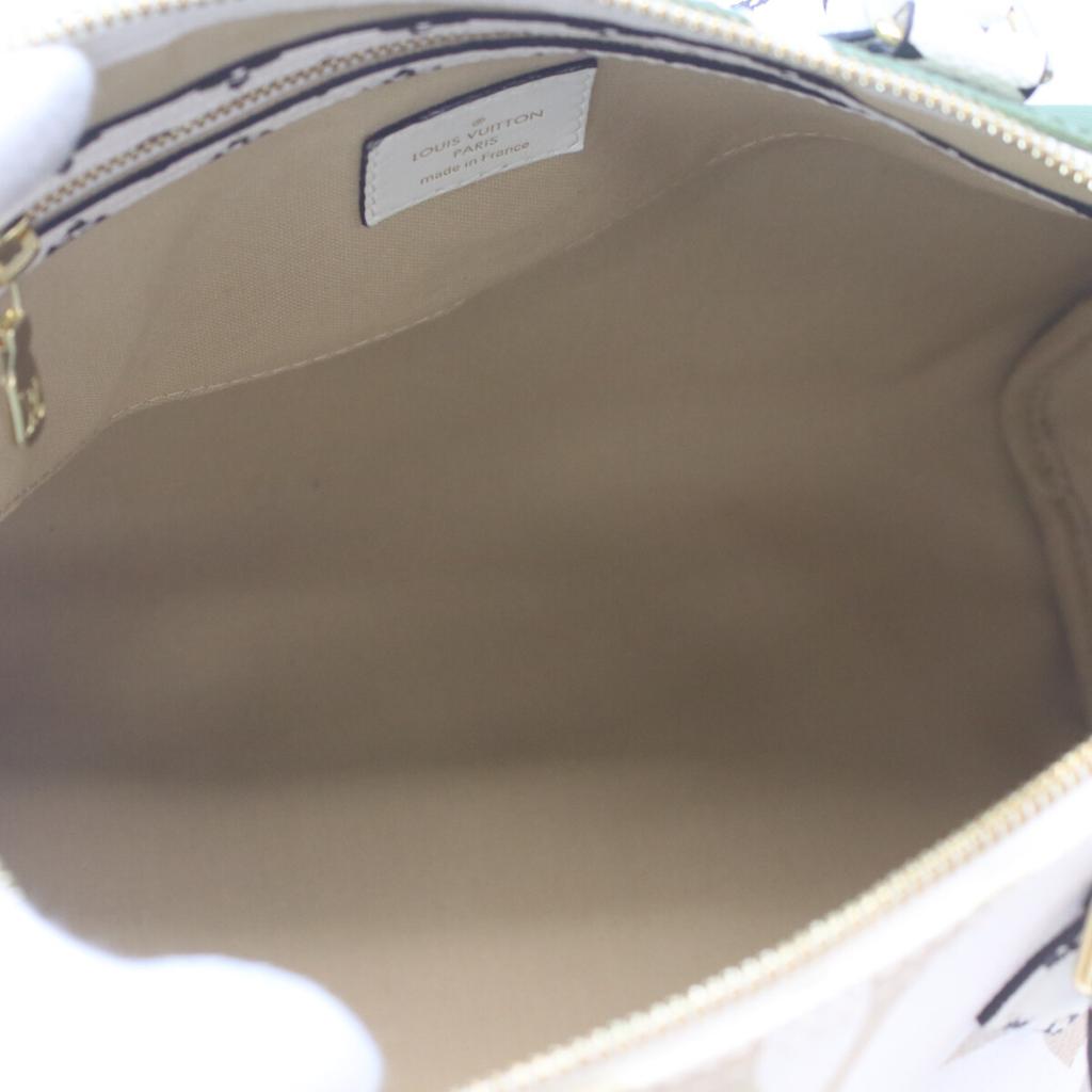 LOUIS VUITTON M44572 Monogram Giant Creme Khaki Speedy Bandolier 30 Boston bag Creme/KhakiUsed