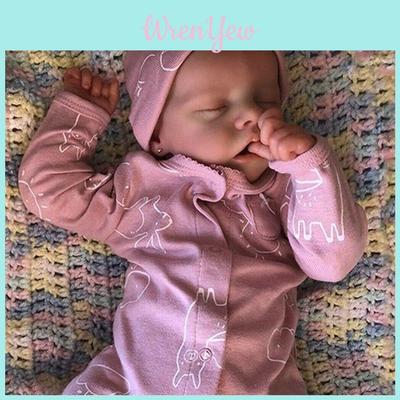 Reborn Baby Doll 18in Silicone Realistic Toy For Collectors And Gift Enthusiasts