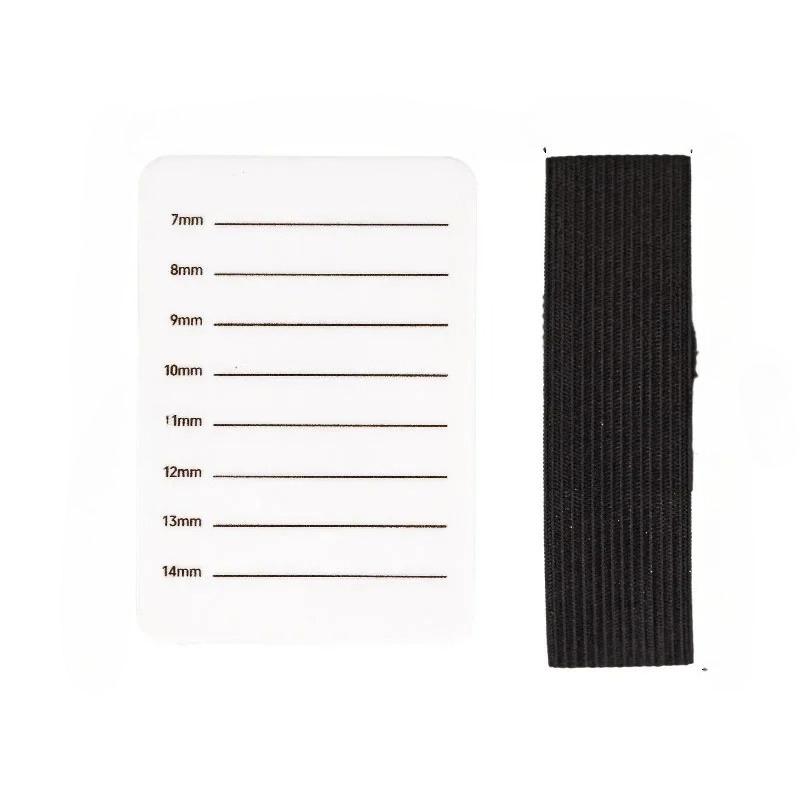 Eyelash Extension Pallet With Adjustable Wrist Strap Hand Plate Lash Holder Grafted Eyelash Show Board Eyelash Extension