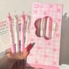 Cute Kawaii Cartoon Gel Pen Set Non-slip Grip Smooth Writing for Students Exam Note Taking Classroom Supplies