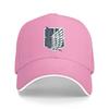 Attack on Titan Print Sandwich Baseball Caps Wings of Freedom Mikasa Snapback Hats Daily Bucket Cap Unisex Adjustable Hat