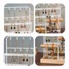 Earrings Jewelry Display Rack Large Capacity Eardrop Showcase Stand Bracelet Storage Shelf Necklace Jewellery Organizer Holder