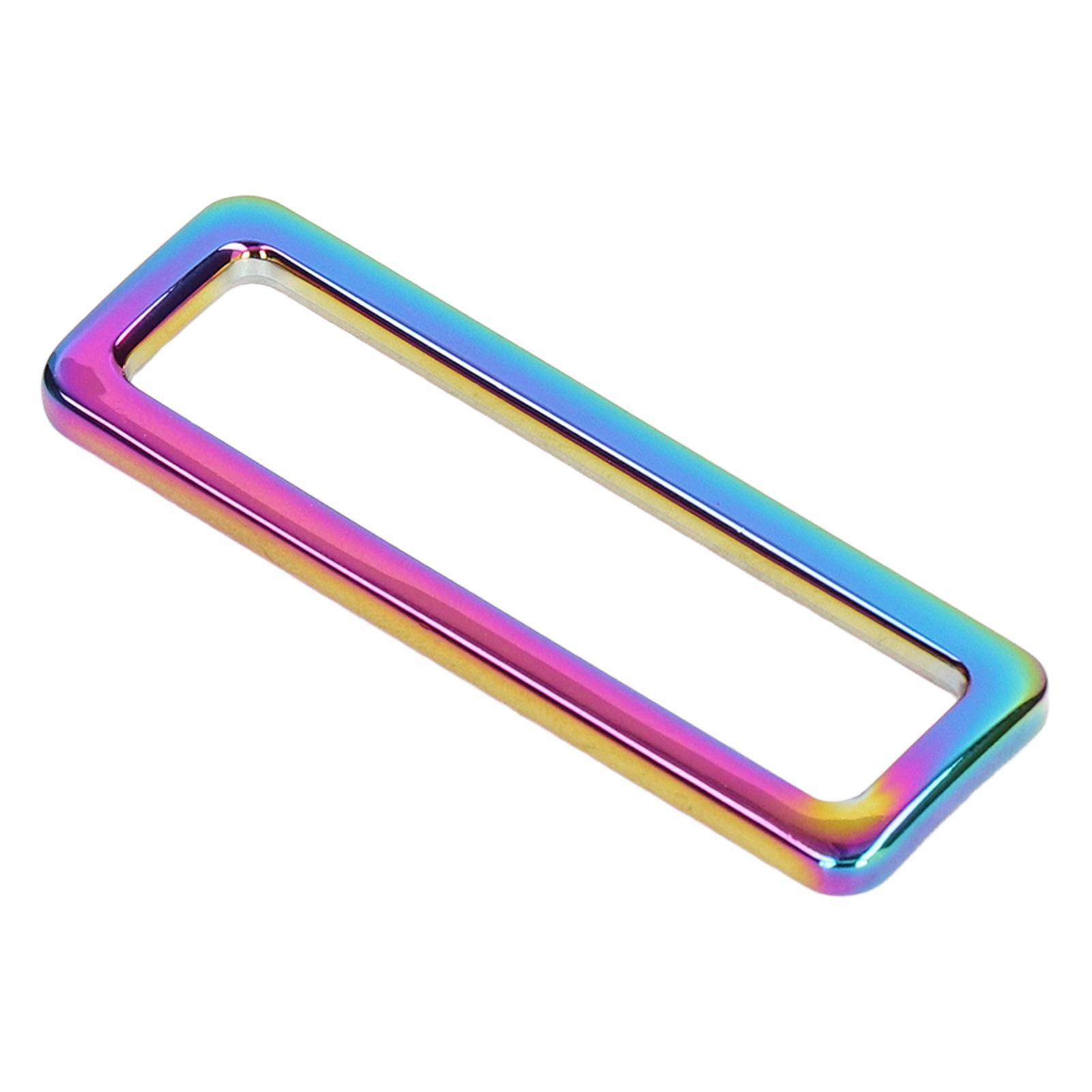 

10 шт. Кольцо-пряжка Прочная Долговечная Регулируемая Фурнитура Металлическая Пряжка для Изготовления Ремней Одежды 50mm