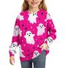 Halloween Day Sweatshirts For Children Boys And Girls Knit Sweater Cute Shirt Fall Crewneck Pullover Tops