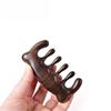 Natural Wooden Scalp Massage Comb, Meridian Stimulating Gua Sha Tool for Women Hair Care at Home