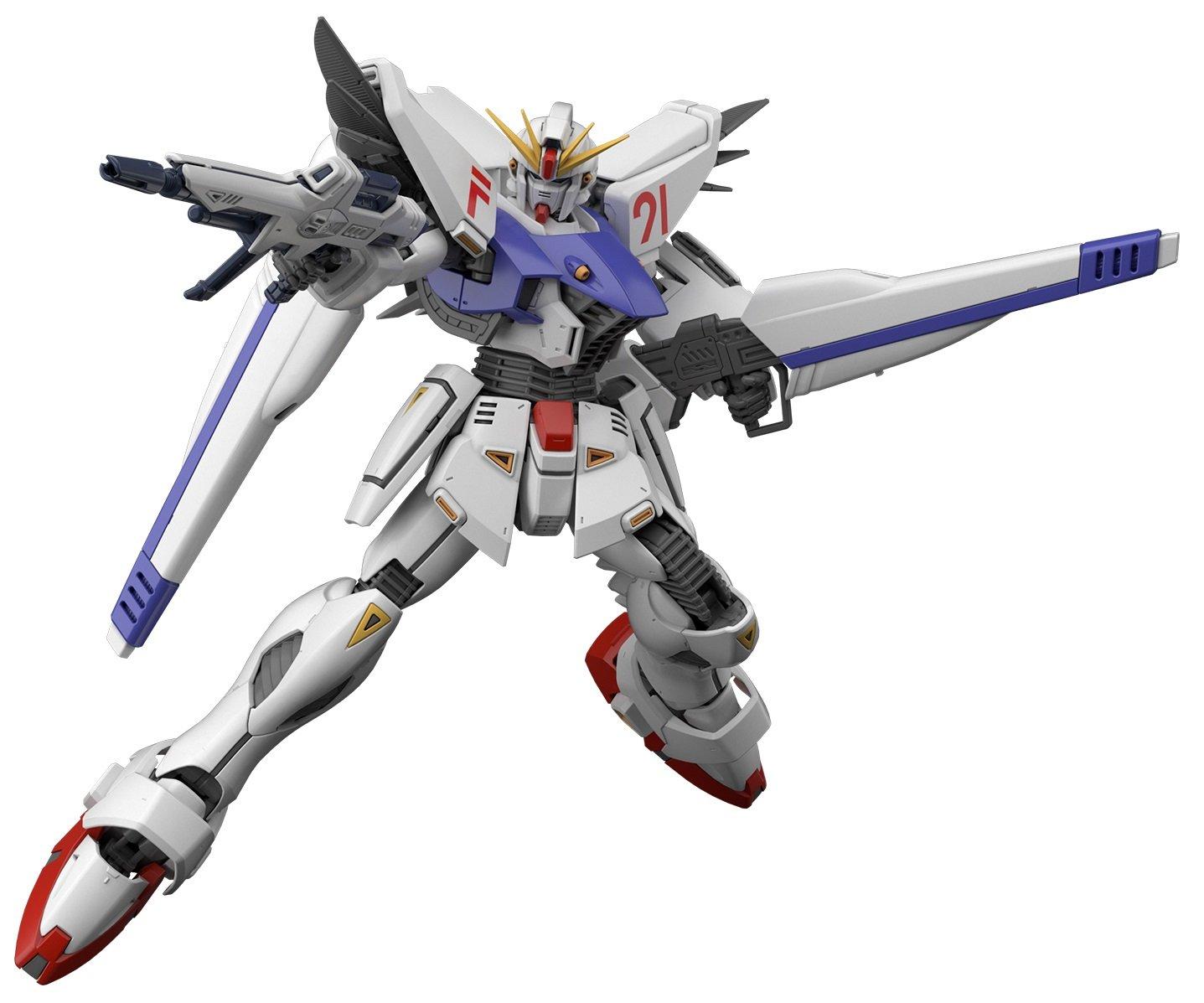MG Mobile Suit Gundam F91 Gundam F91 Scale Plastic Model Ver.2.0 1/100 Pre-Colored