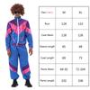 Halloween Couples Hippie Costumes for Women Male Vintage 70s 80s Rock Disco Cosplay Outfits Hip Hop Disco Hippie Costume