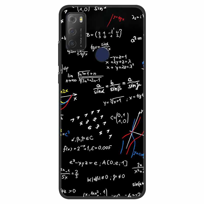 For TCL 20Y Case Marble Soft Silicone Back Wolf Shell for TCL 20E 6125F 6.52 Inch Fundas Phone Cover For TCL20Y 6156D 20 E Coque