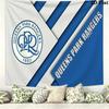 Queens Park Rangers Wandteppich Ästhetischer Wandbehang Bedruckte Stoffdecke Dekorative Wandteppiche für Schlafzimmer Wohnzimmer Heimdekoration