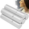 Påfyllningsbar Parfymsprayflaska i Aluminium Bärbar Tom Parfymförstörare 10ml x 5st Silver