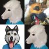 Poodle Wolf Dog Husky Mask Latex Pet Dog Costume For Christmas And Halloween