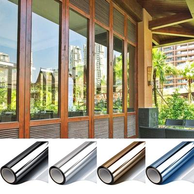 Mirror Window Privacy Film Adhesive Film Vinyl for Glass Windows Stained Glass Window Anti Look Insulation Window Tint Film