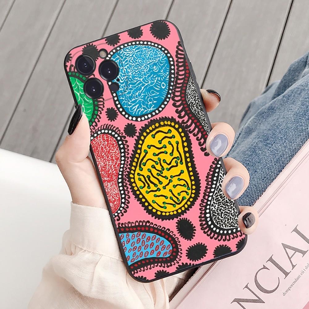 Etui Artystyczne Yayoi Kusama Na Telefon iPhone 14 11 12 13 Mini Pro XS Max Pokrowiec 6 7 8 Plus X XR SE 2020 Funda Shell