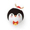 Cartoon Christmas Paper Lantern 2025 Christmas Party Home Hanging Lamps Ornaments DIY Decoration 2026 New Year Kids Gifts Favors