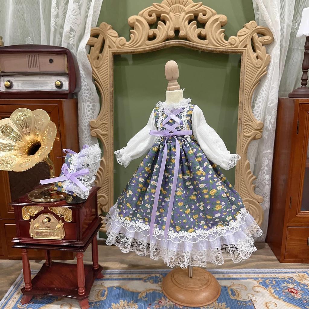 HAMRETHYPPZ 14 16 13 BJD Kuleleddsdukke Kjole Dukke Kostyme Dukke Tjenestepikeklær Kuleleddsdukke Pynte Dukke Kjole Prinsessekjole, Prinsesseskjørt,